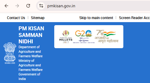 Check PM Kisan Beneficiary Status by Mobile Number 2025 at @pmkisan.gov.in