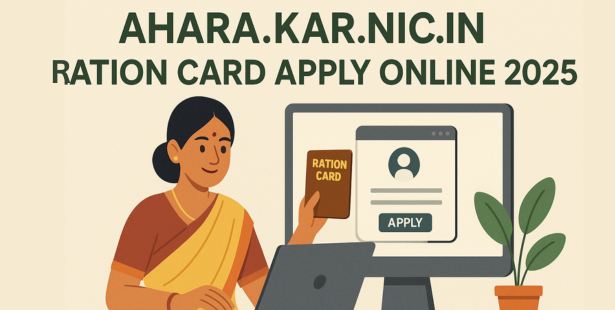 ahara.kar.nic.in Ration Card Apply Online 2025